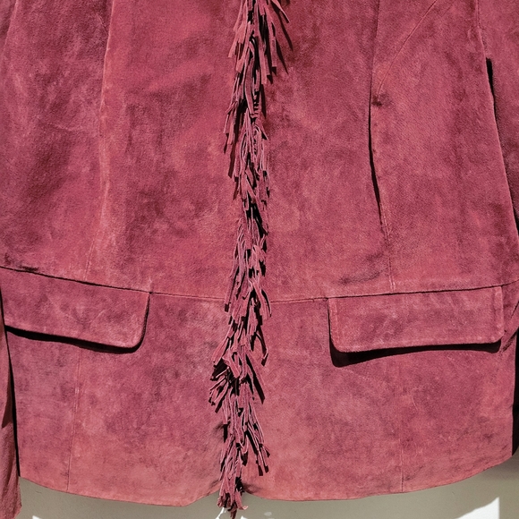 Pamela McCoy Suede Blazer - Picture 4 of 11